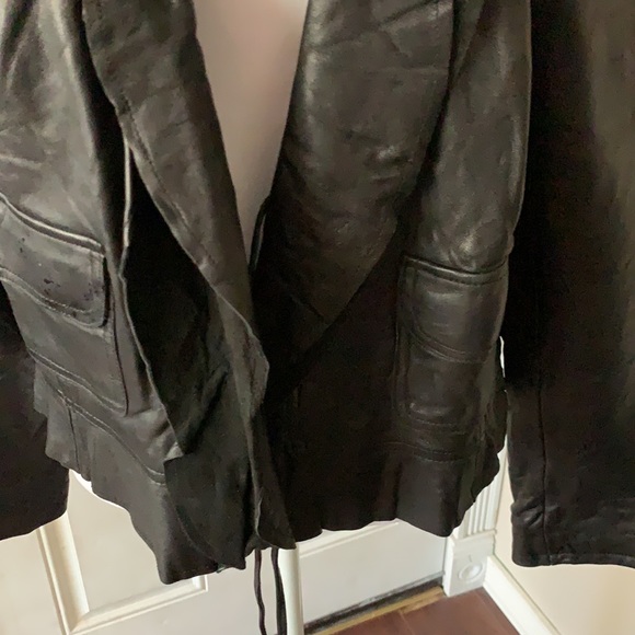 Black Leather Jacket - Picture 3 of 16